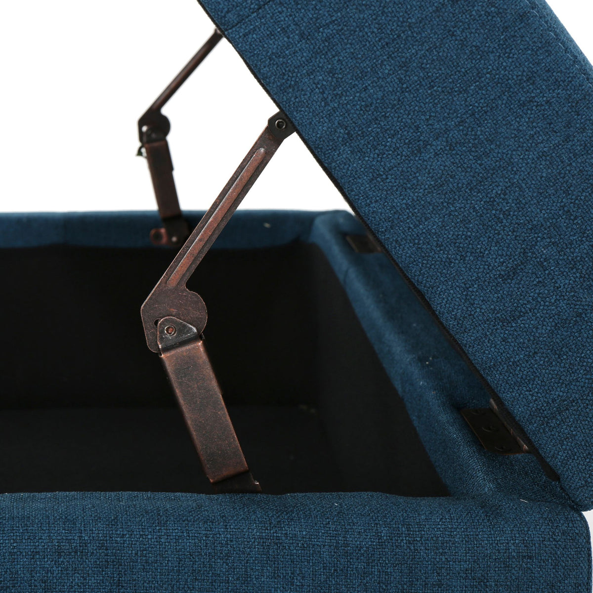 Larkin Tufted Storage Ottoman and Coffee Table