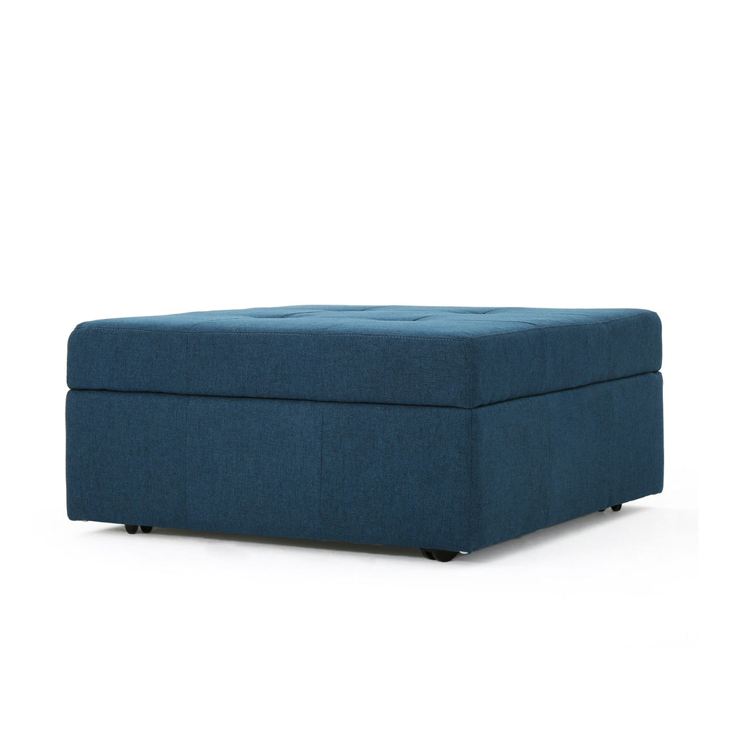 Larkin Tufted Storage Ottoman and Coffee Table