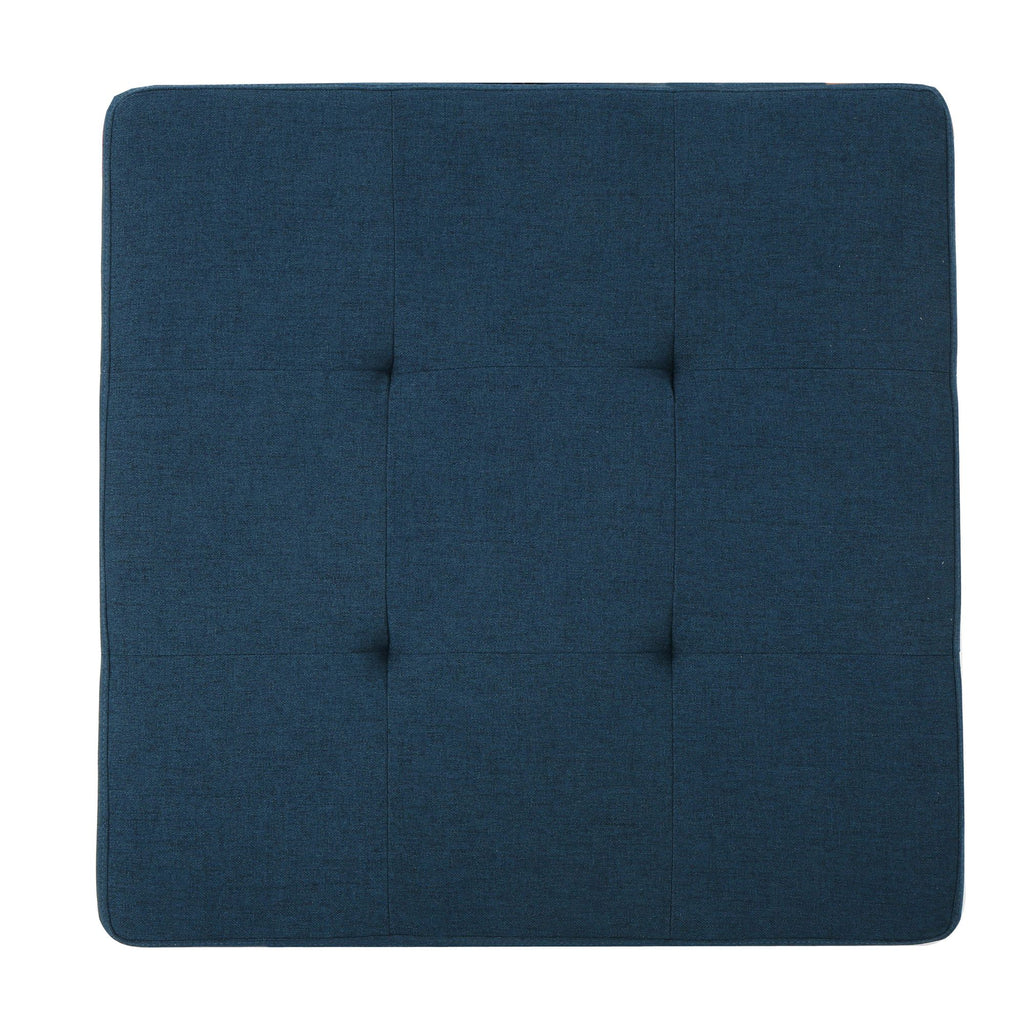 Larkin Tufted Storage Ottoman and Coffee Table