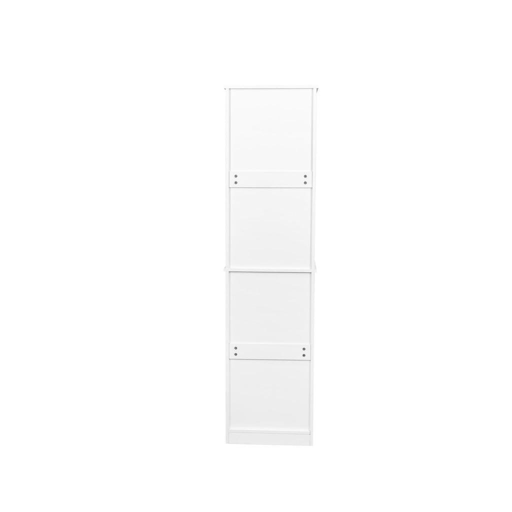 Laundry Cabinet with Drawer and Concealed Hamper