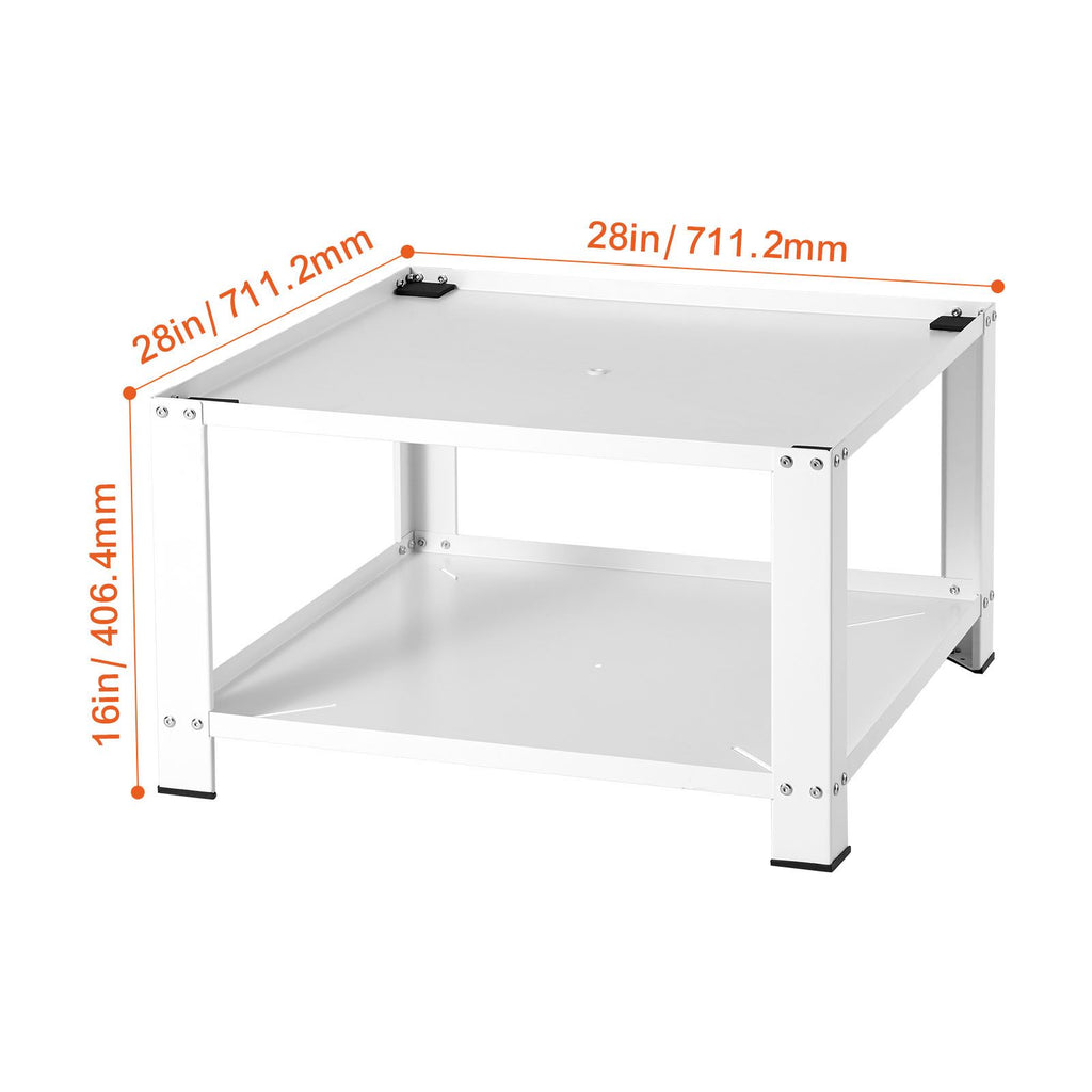 Laundry Pedestal with Storage Shelf – Universal Fit for Washers and Dryers