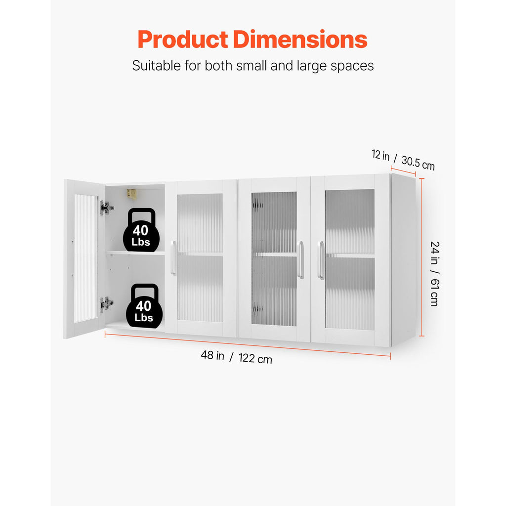 Maximize Vertical Space with 2-Tier Wall-Mounted Laundry Cabinet