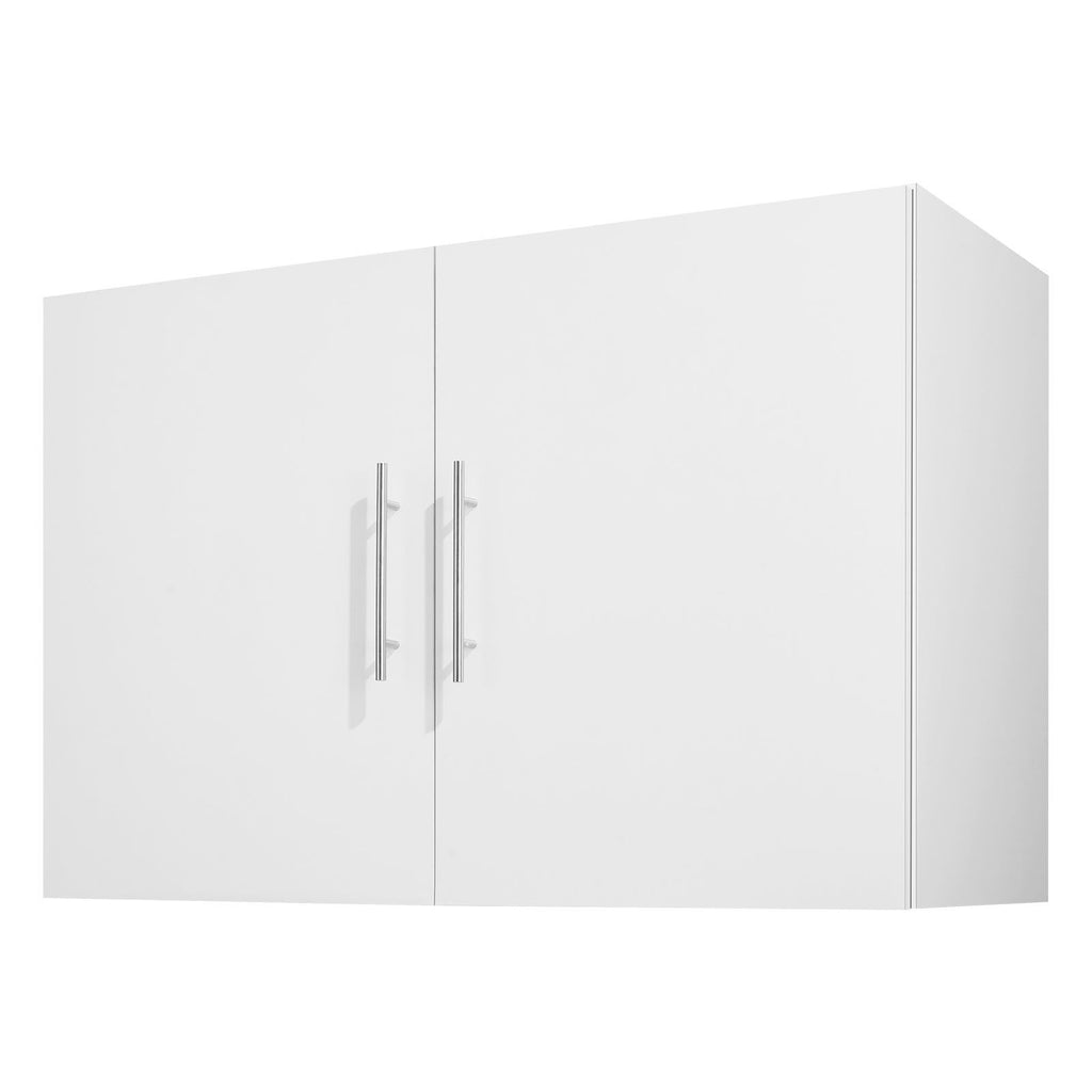 Wall-Mounted Laundry Cabinet with Adjustable Shelves