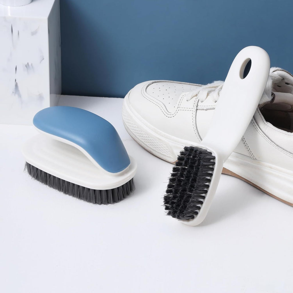 Soft-Bristle Laundry and Household Scrub Brush Set