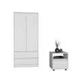 Laurel Nightstand And Armoire Bedroom Set