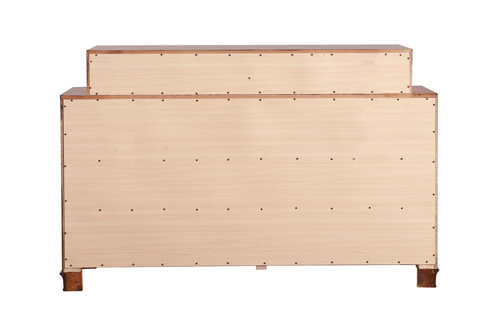 LaVita Oak-Finish Dresser with Jewelry Drawers