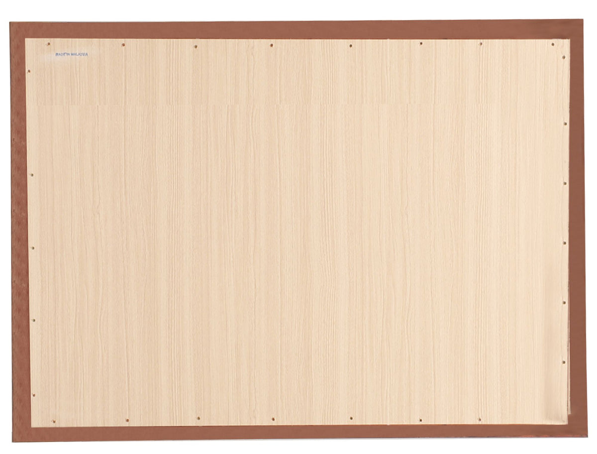 LaVita Transitional Mirror in Warm Oak