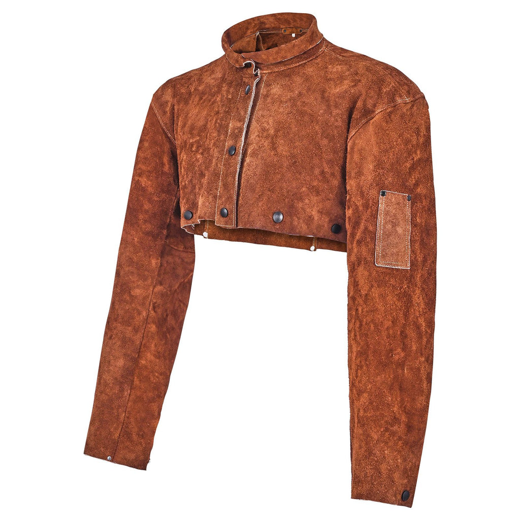 Workshop Welding Cape Sleeve with Adjustable Fit and Tool Pockets