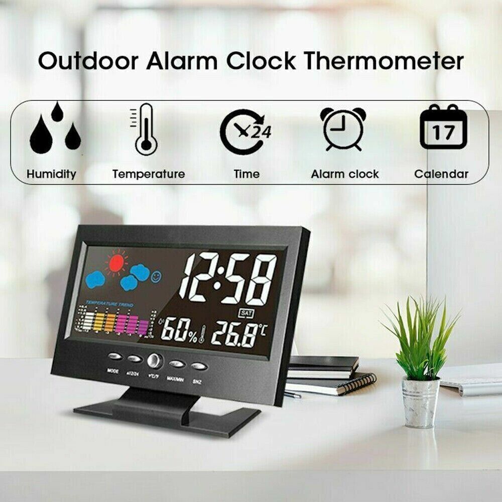 Multifunction LED Digital Alarm Clock