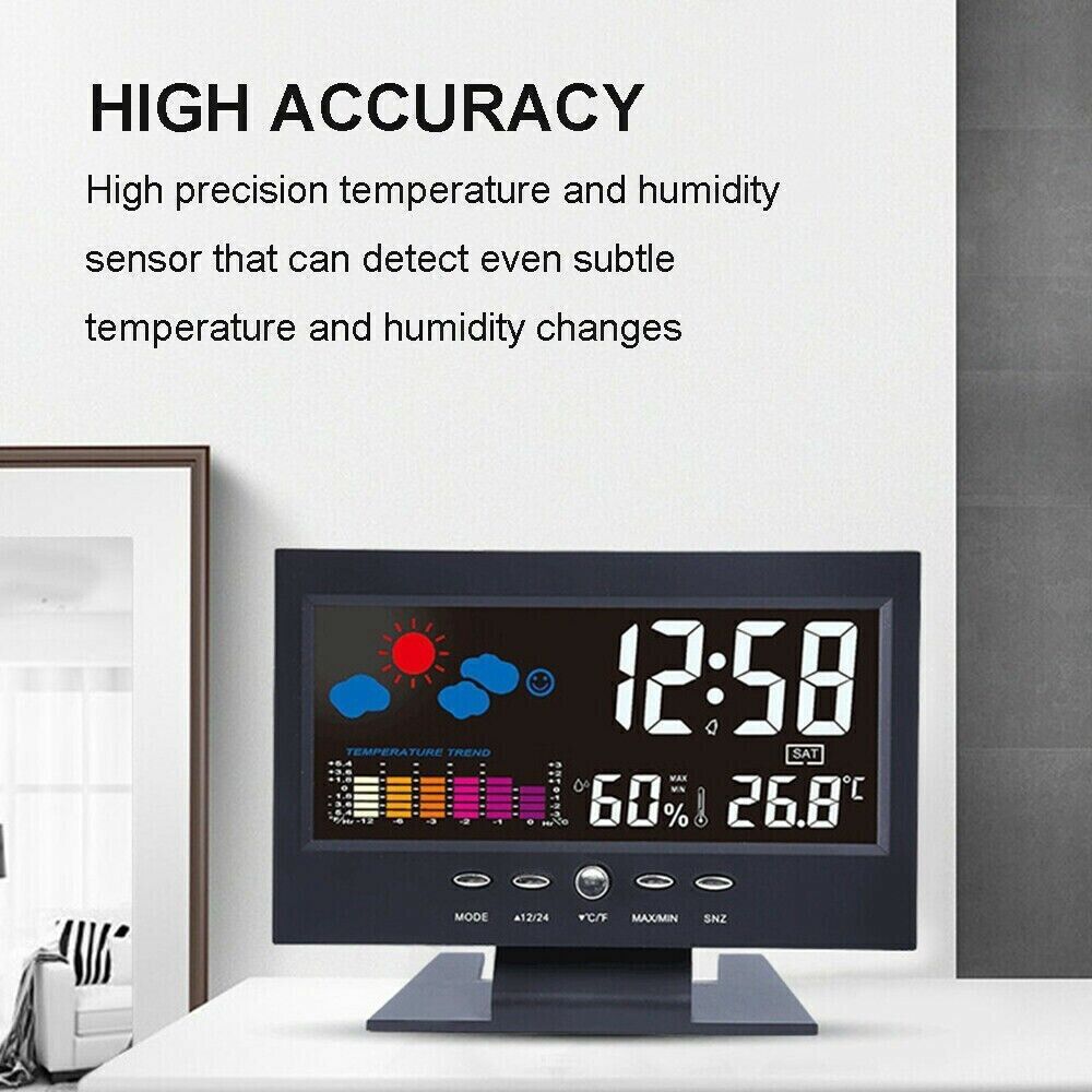 Multifunction LED Digital Alarm Clock