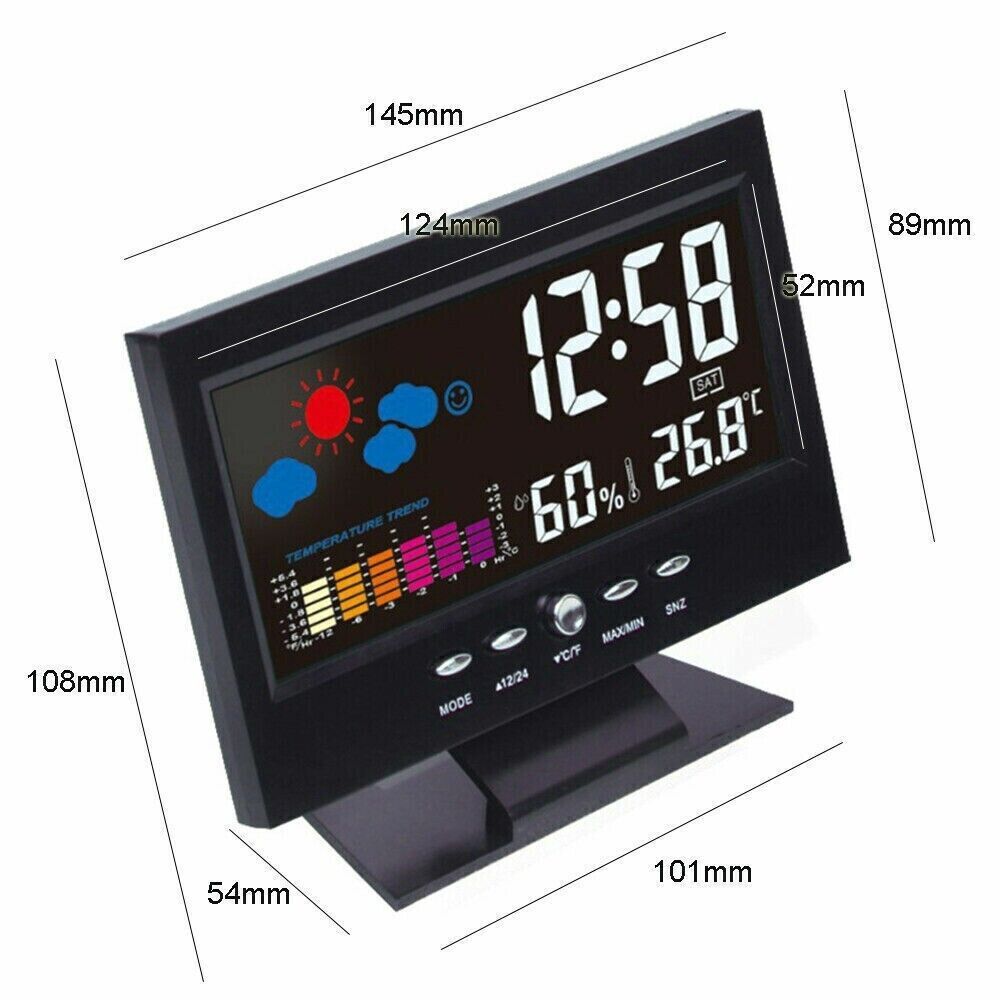 Multifunction LED Digital Alarm Clock