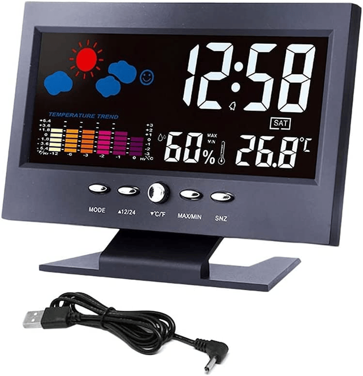 Multifunction LED Digital Alarm Clock