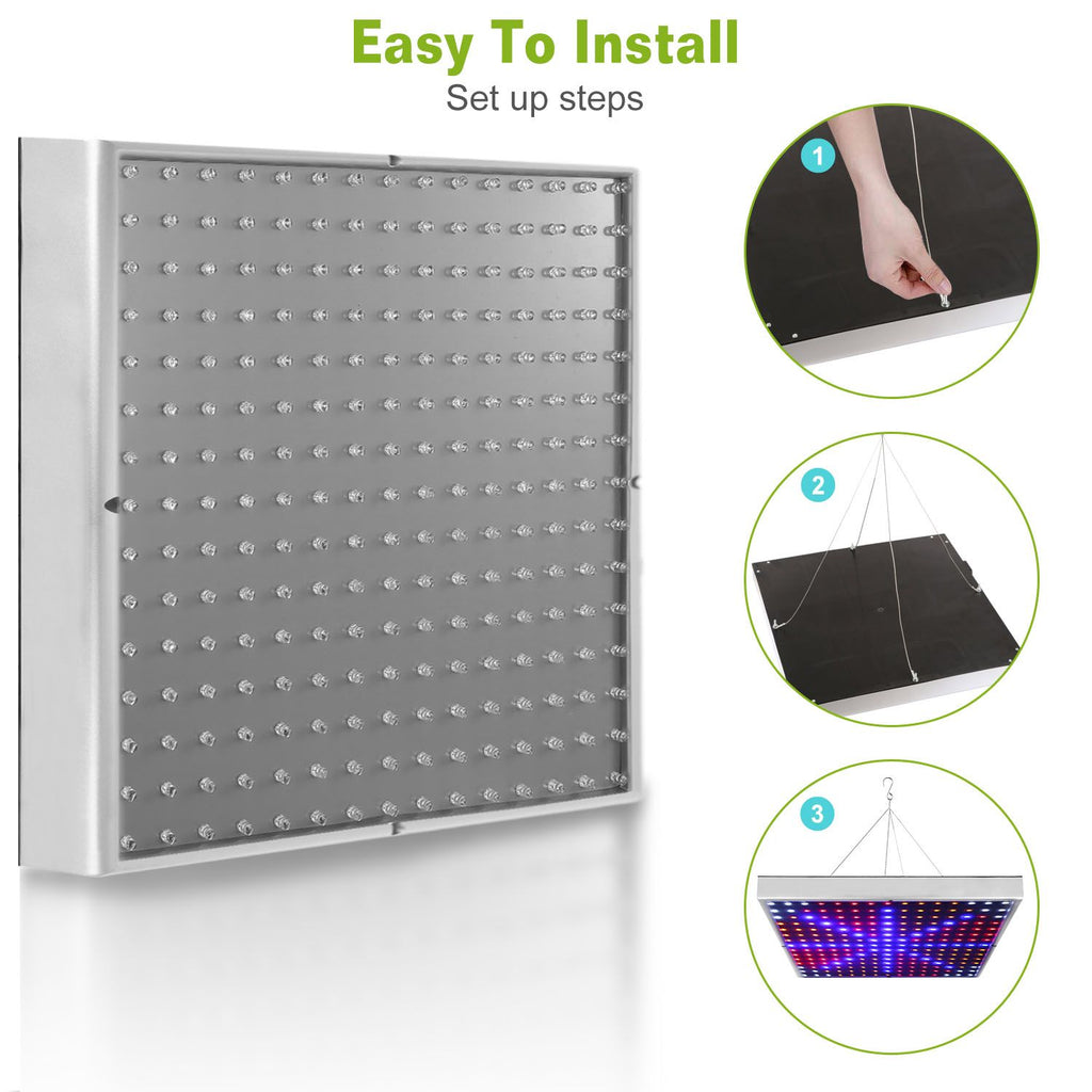 Full-Spectrum Hanging LED Grow Light for Indoor Plants