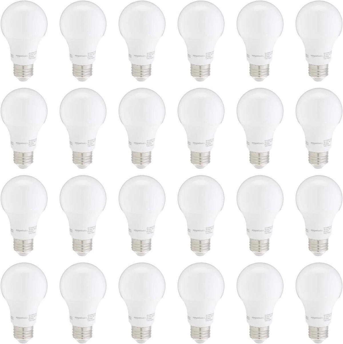 LED Light Bulbs, Non-Dimmable, Energy Efficient, 60W Equivalent Daylight White