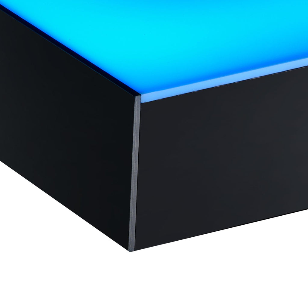 Multicolor Lighted Bottle Display for Bar Settings