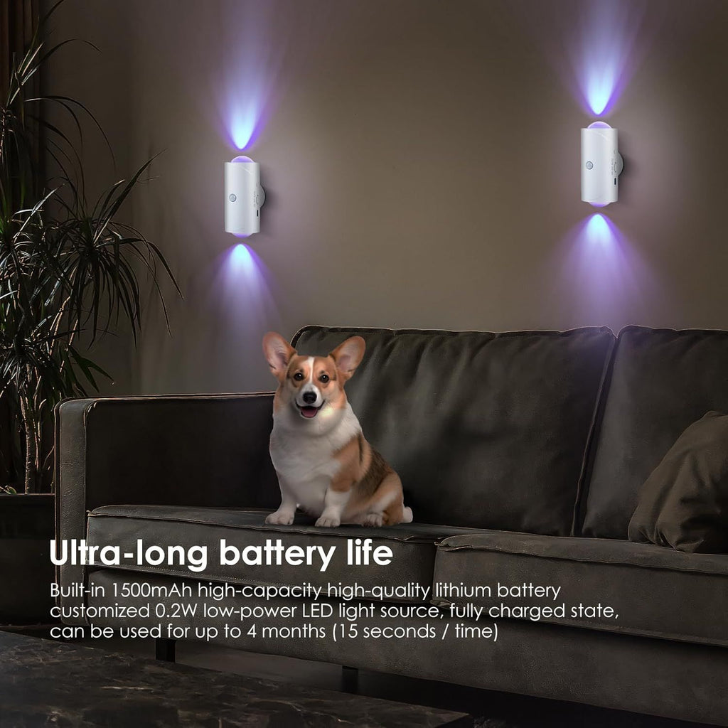 Rechargeable Motion-Sensor Night Lights with Magnetic Mounting