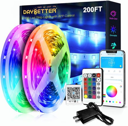 Color-Changing RGB Strip Lights for Indoor Decor