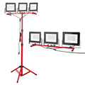 Three-Head LED Work Light with Adjustable Stand