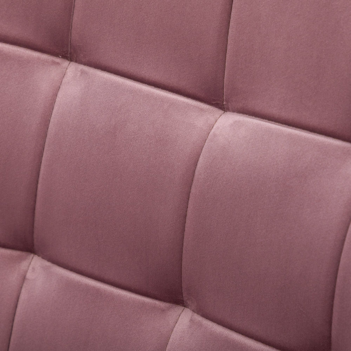 Leiria Contemporary Tufted Accent Chair with Ottoman, Mauve
