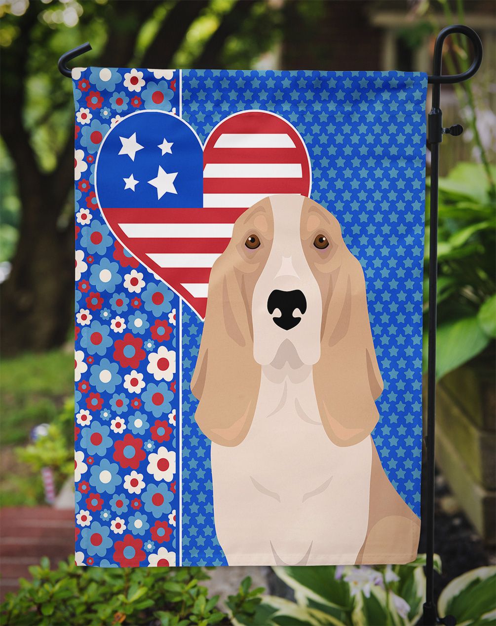 Vibrant Double-Sided Garden Flag for Outdoor Decor - Weatherproof