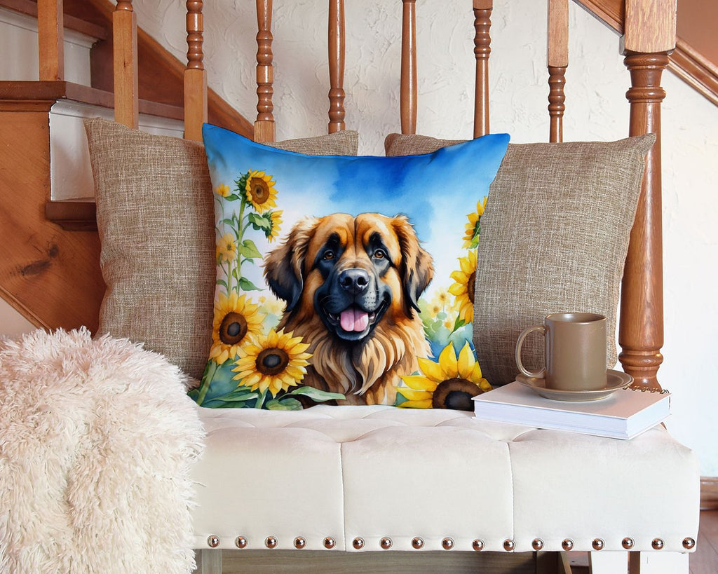 Vibrant Floral Decorative Throw Pillow for Couch, Bed or Patio