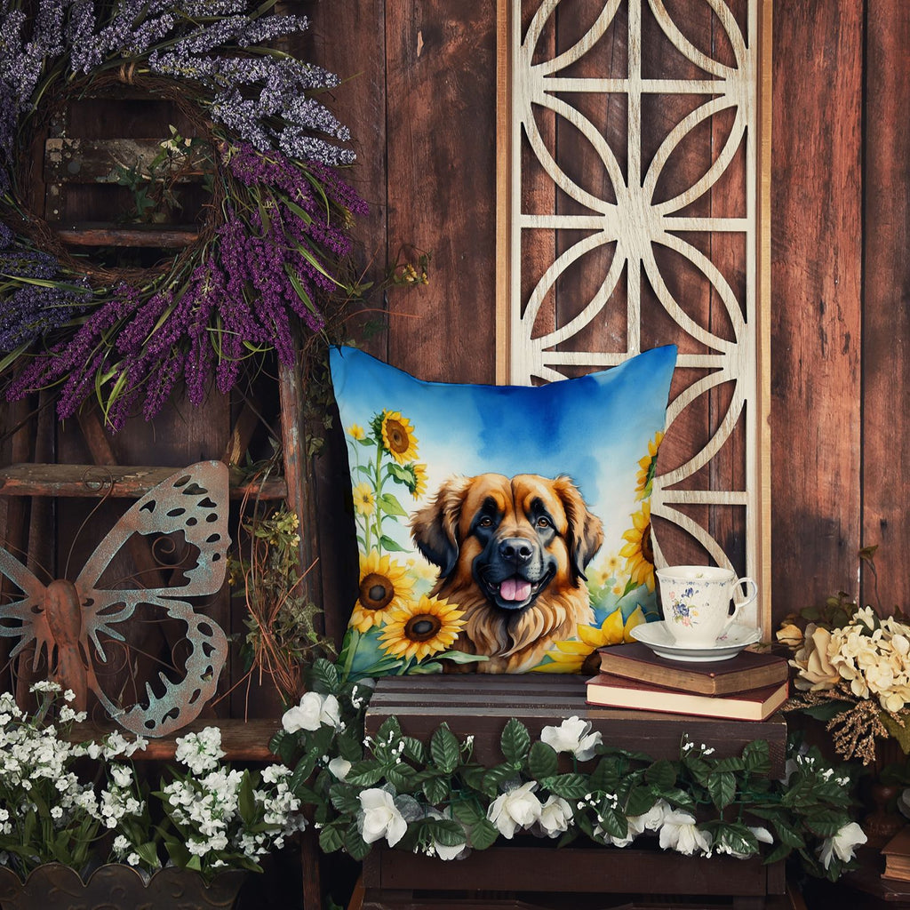 Vibrant Floral Decorative Throw Pillow for Couch, Bed or Patio