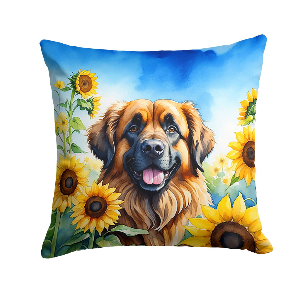 Vibrant Floral Decorative Throw Pillow for Couch, Bed or Patio