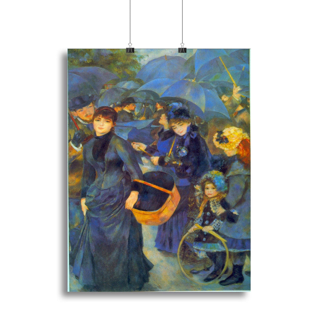 Renoir Les Para Pluies Wall Art