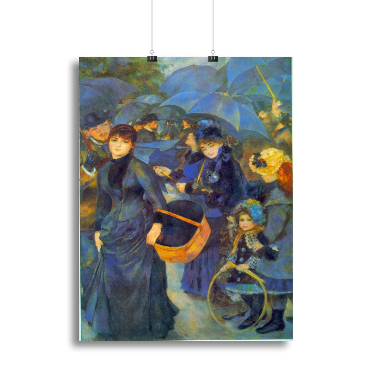 Renoir Les Para Pluies Wall Art