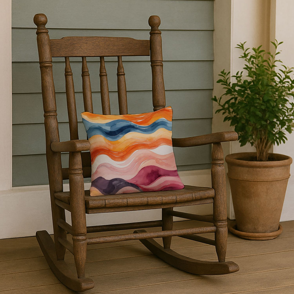Lesbian Pride Indoor-Outdoor Decorative Pillow