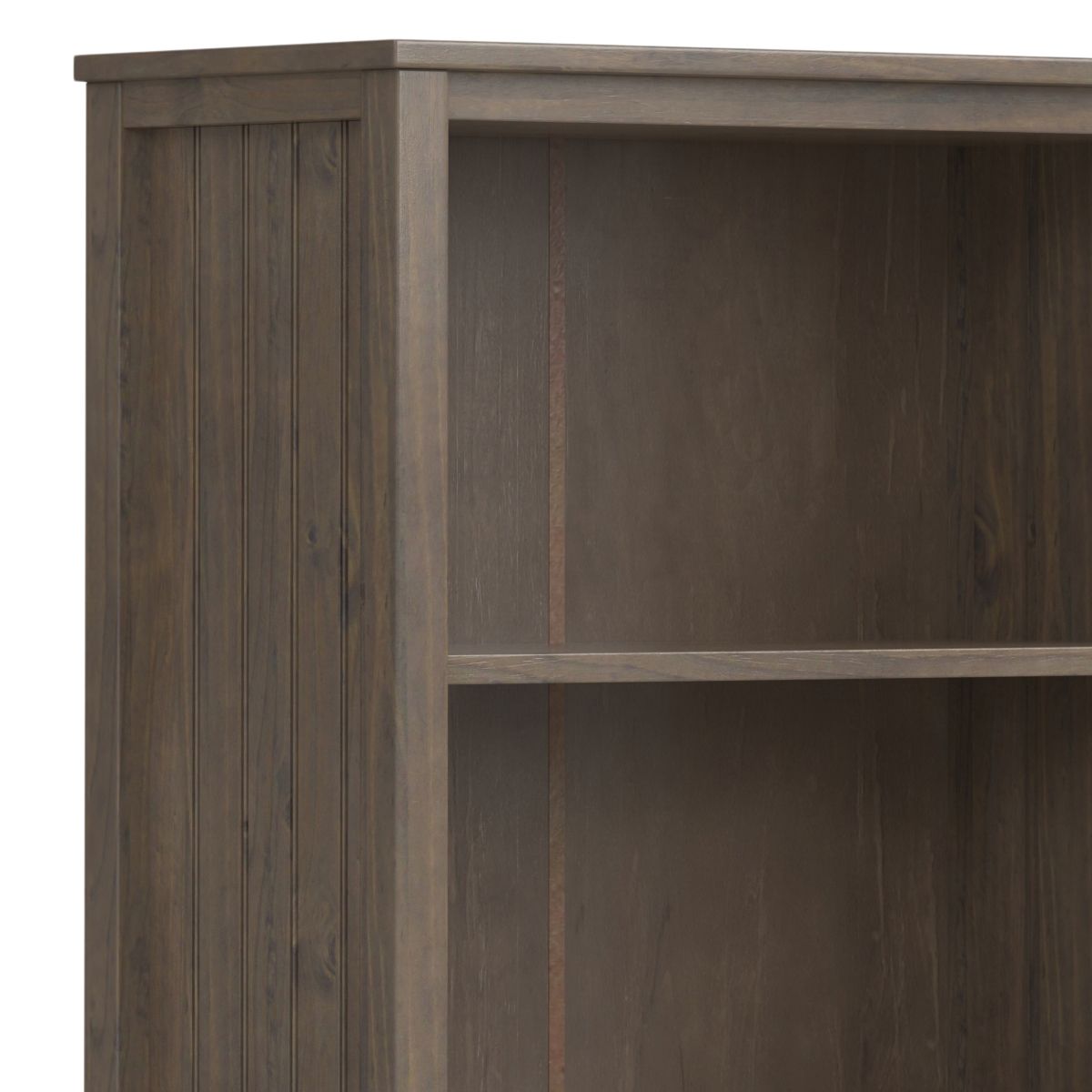 Handcrafted Bookcase with Interior Storage and Adjustable Shelves