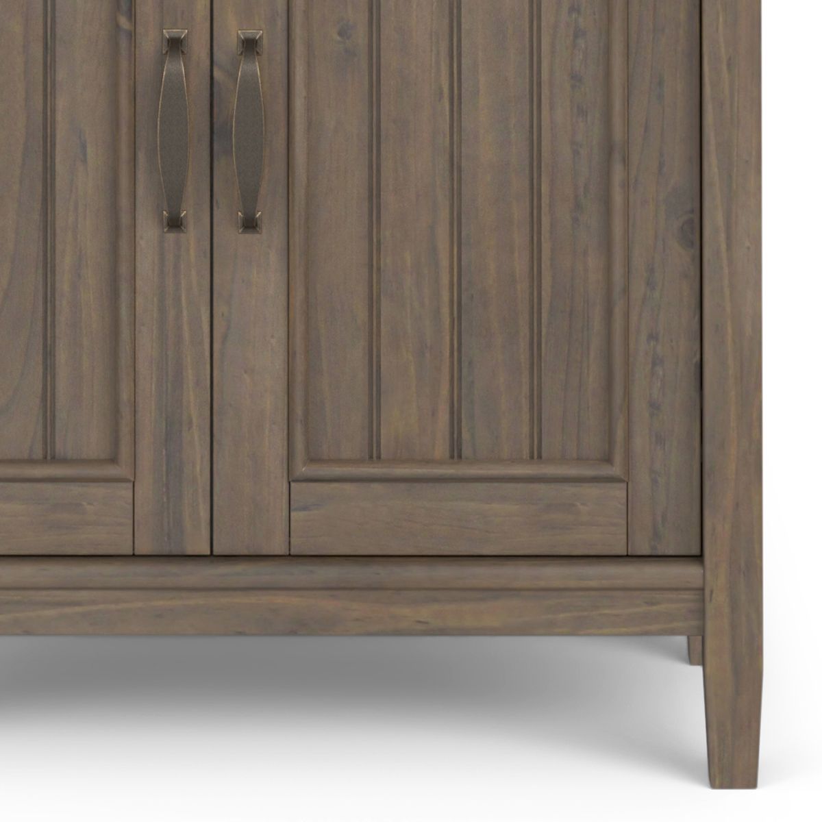 Handcrafted Bookcase with Interior Storage and Adjustable Shelves