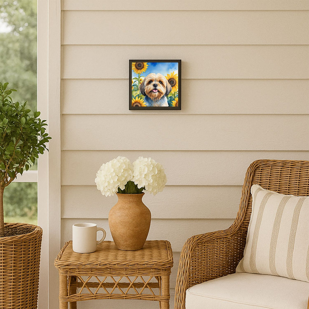 Modern Framed Metal Wall Art – Ready to Hang for Kitchen, Bath & Patio