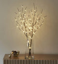 Warm White Lighted Willow Branches with Timer