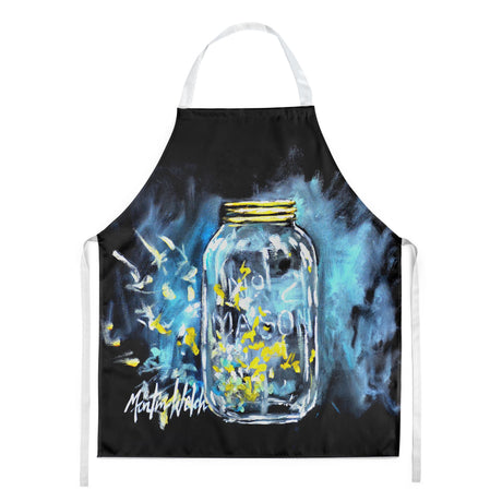 Lightning Bugs Apron: Vibrant Artwork for Cooking, Baking & Gardening