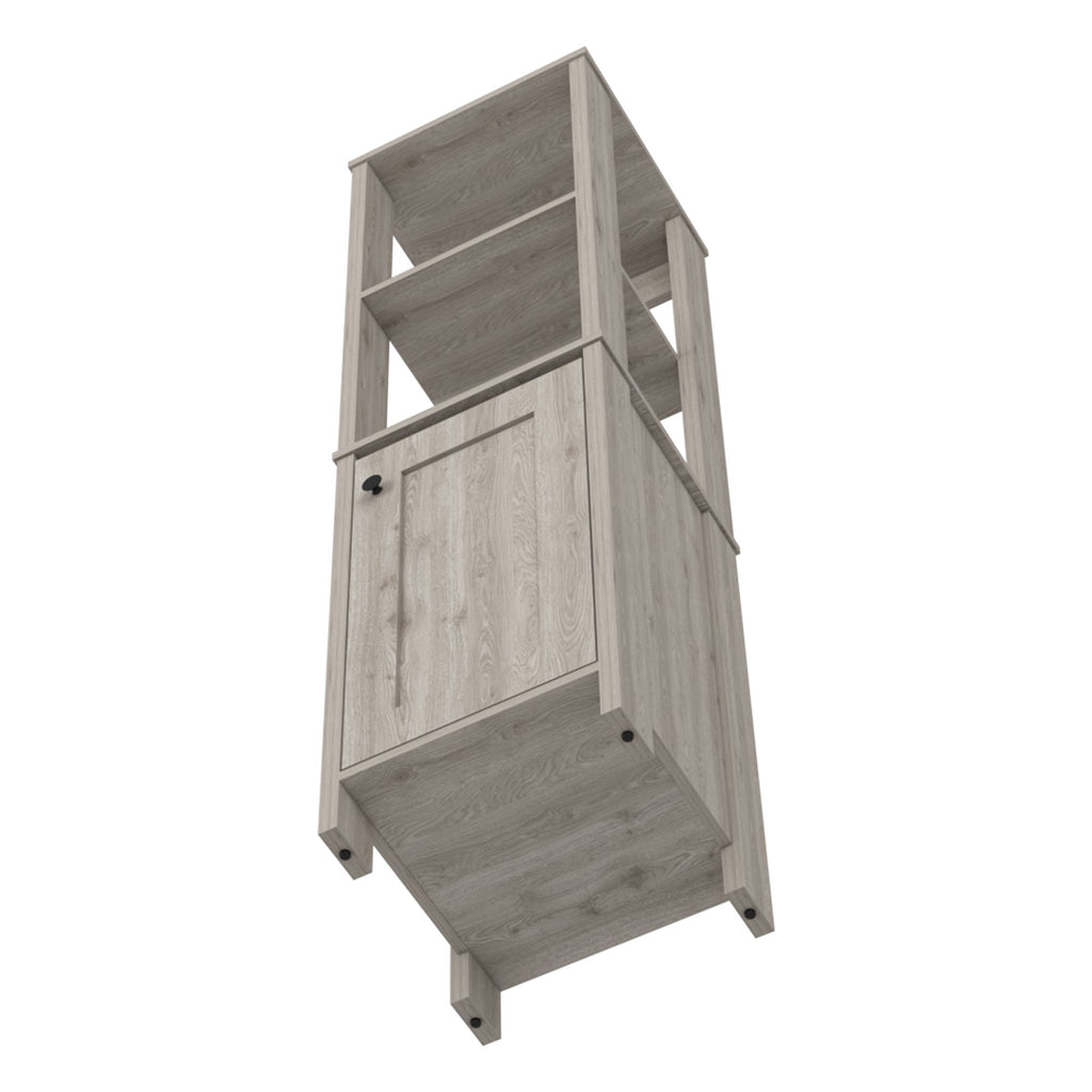 Jannes Cabinet with Open Display and Concealed Storage