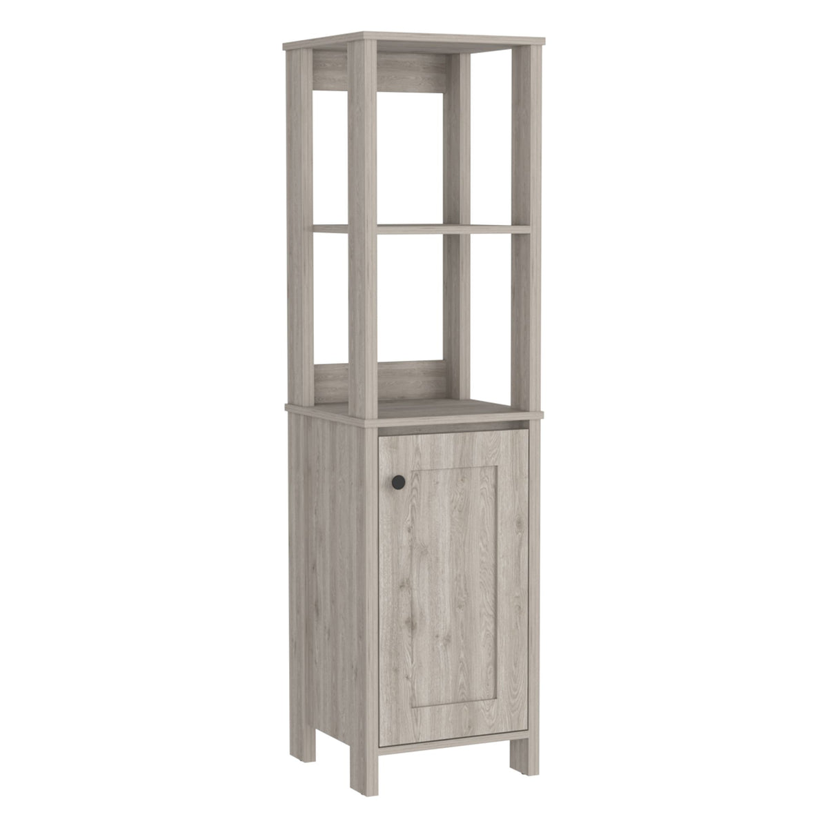 Jannes Cabinet with Open Display and Concealed Storage