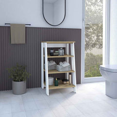 Linen Cabinet Jenne – Four Open Shelves for Versatile Storage