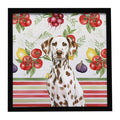 Liver Dalmatian Vegetables Framed Wall Print
