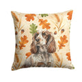 English Cocker Spaniel Heirloom Fall Accent Pillow