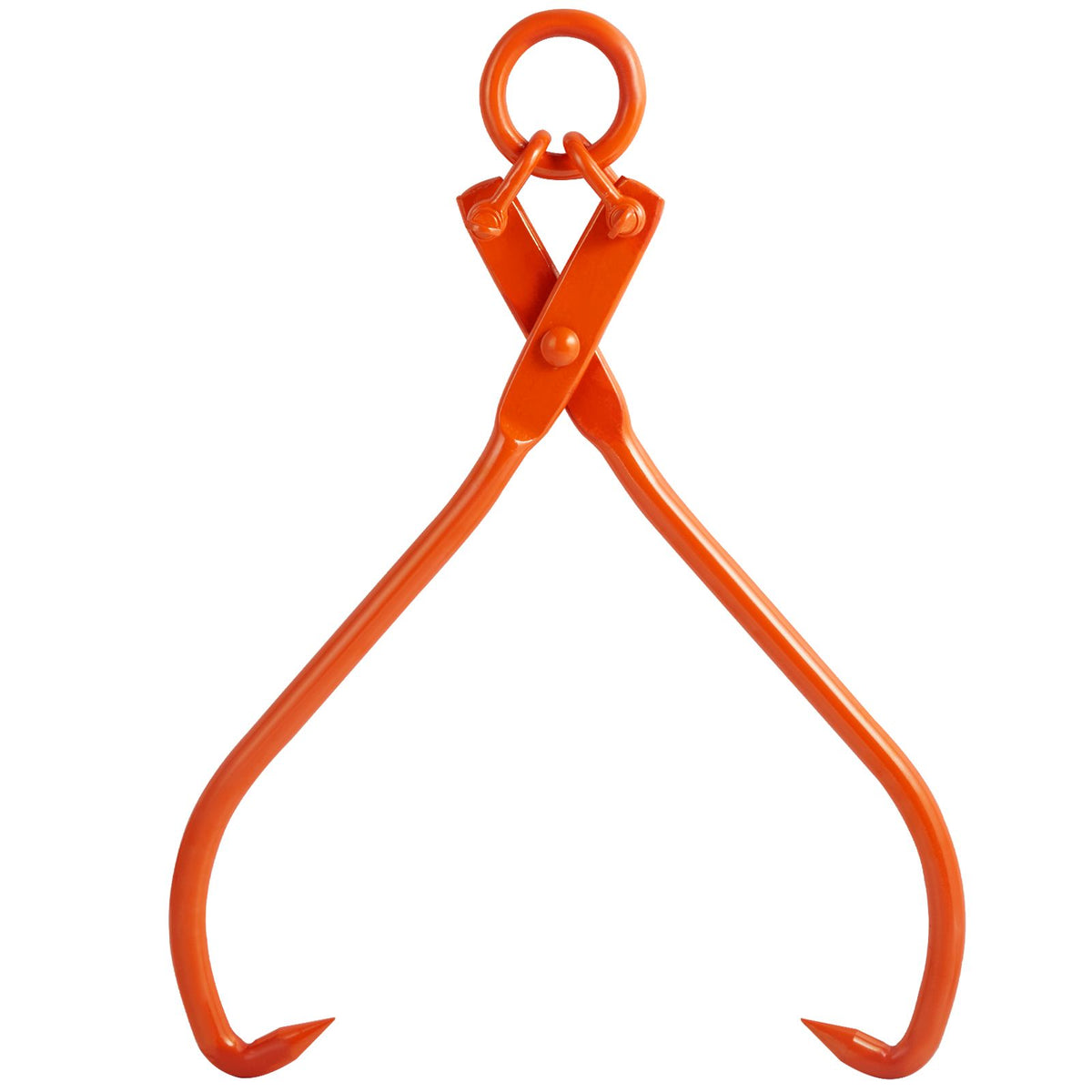 Log Skidding Tongs with Tightening Claw Grip