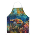 Loggerhead Sea Turtle Art Apron