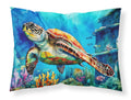 Loggerhead Sea Turtle Artwork Pillowcase