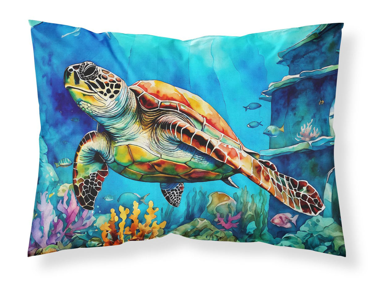 Loggerhead Sea Turtle Artwork Pillowcase