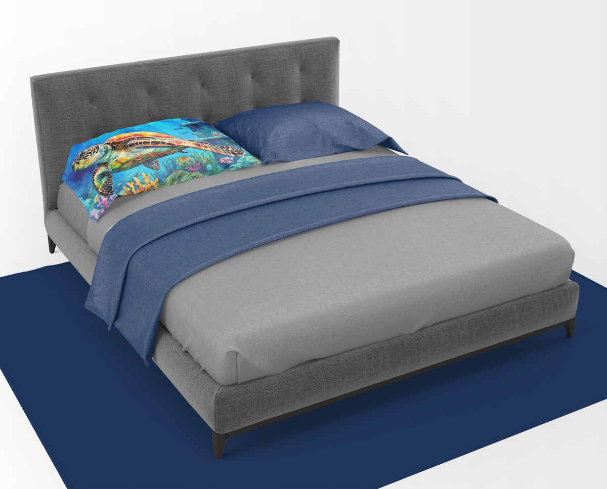 Loggerhead Sea Turtle Artwork Pillowcase