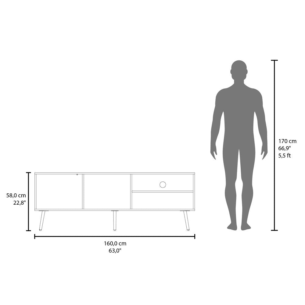 Long Beach TV Stand – Space for Entertainment & Decor