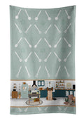 Plush Minky Velour Kitchen Towel with Absorbent Cotton Back