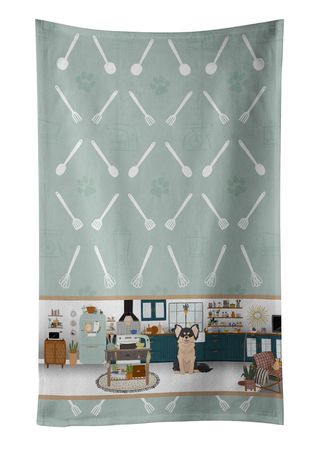Longhaired Chihuahua Master Dog Chef Kitchen Towel