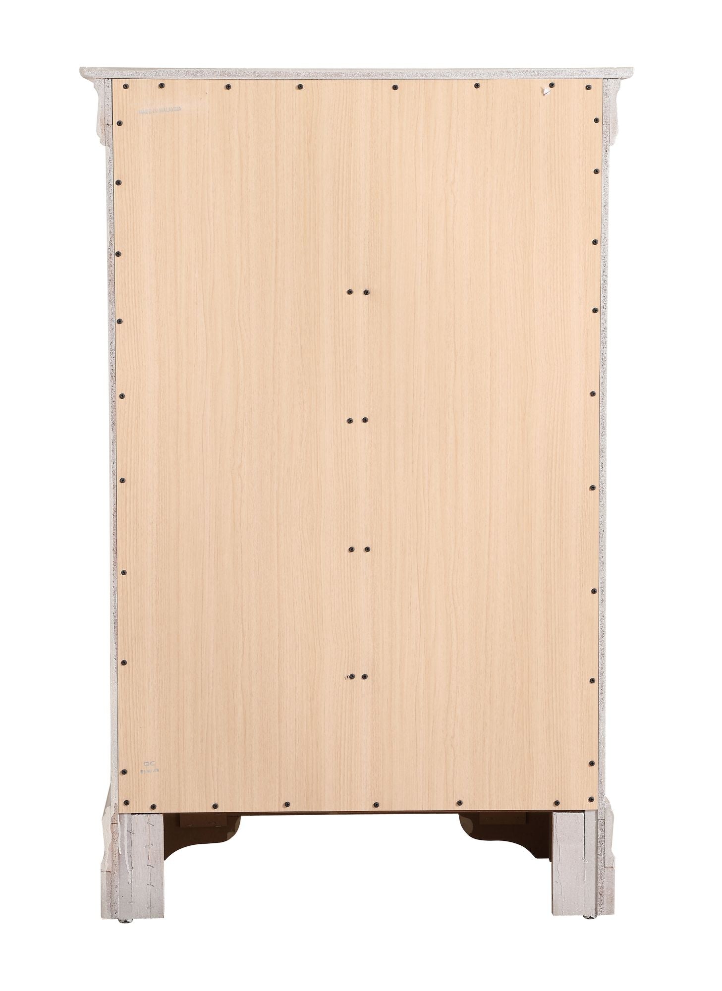 Lorana G6500-CH Chest with Croc Texture and Crystal Pulls