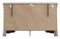 Lorana Silver Champagne Croc Finish Dresser